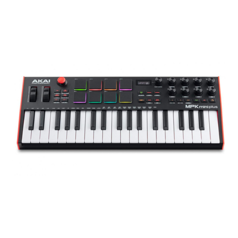 Akai MPK mini plus User manual Akai MPK mini plus User manual