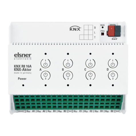elsner elektronik KNX R4 16 A Installation and adjustment