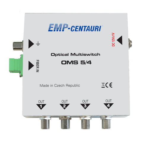 EMP-Centauri OMS5/4 instruction manual