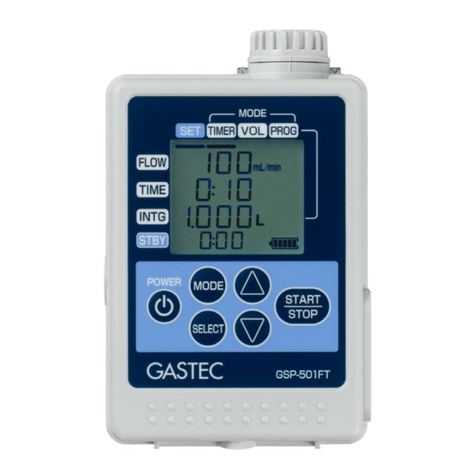 Gas-Tec GSP-501FT instruction manual