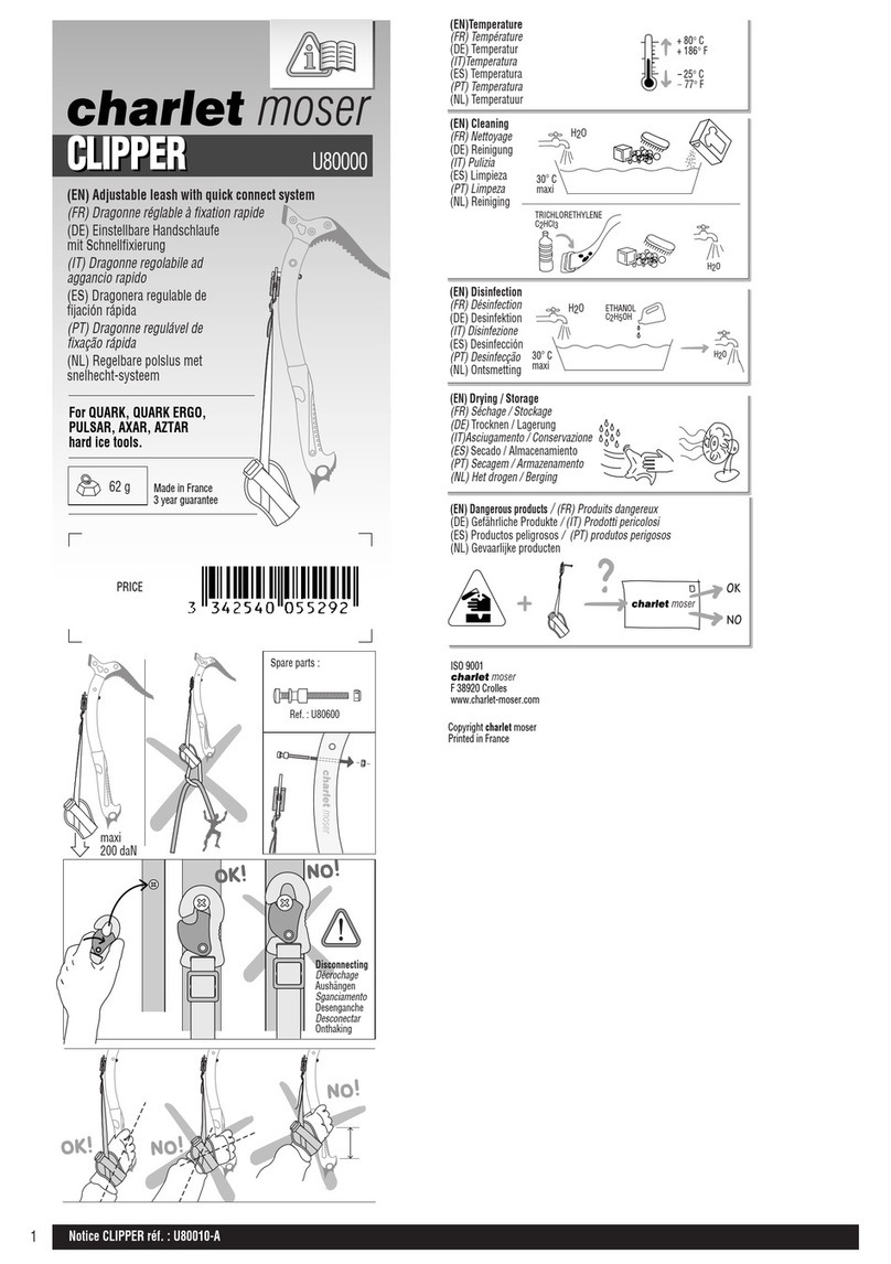 charlet moser U80000 quick start guide