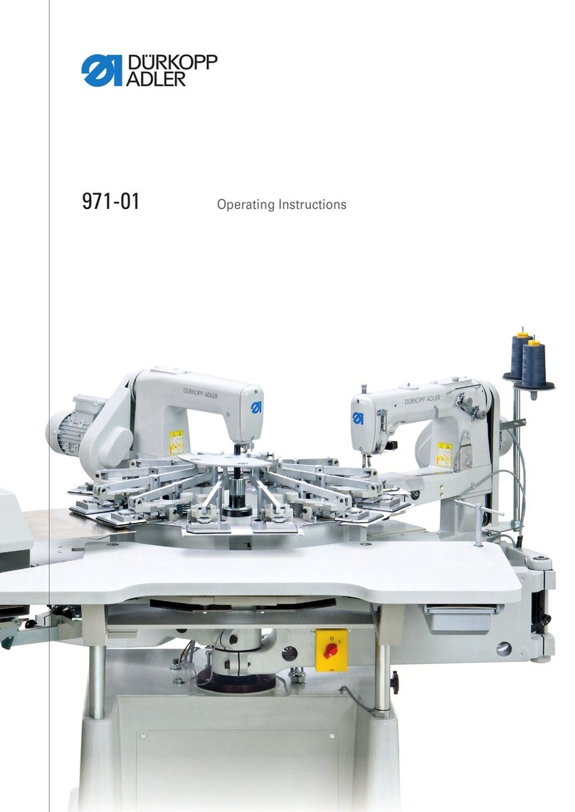 Dürkopp Adler 971-01 operating instructions