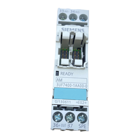 Siemens SIMOCODE pro 3UF7400-1AA00-0 User manual