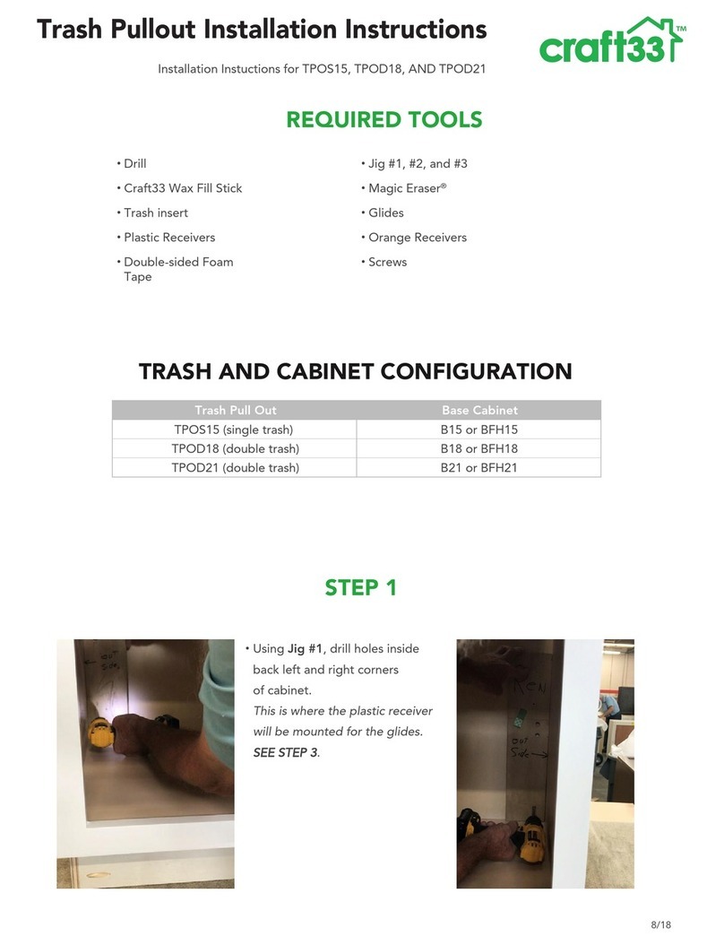 Craft33 TPOS15 installation instructions Craft33 TPOS15 installation instructions