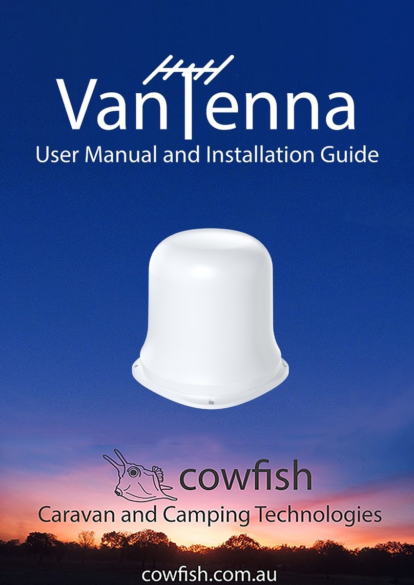 cowfish VanTenna User manual and installation guide cowfish VanTenna User manual and installation guide