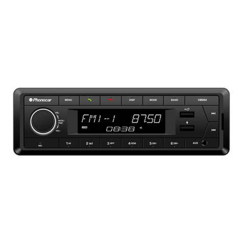Phonocar VM064 instruction manual