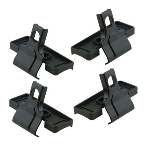 Thule Kit 1001 User manual Thule Kit 1001 User manual