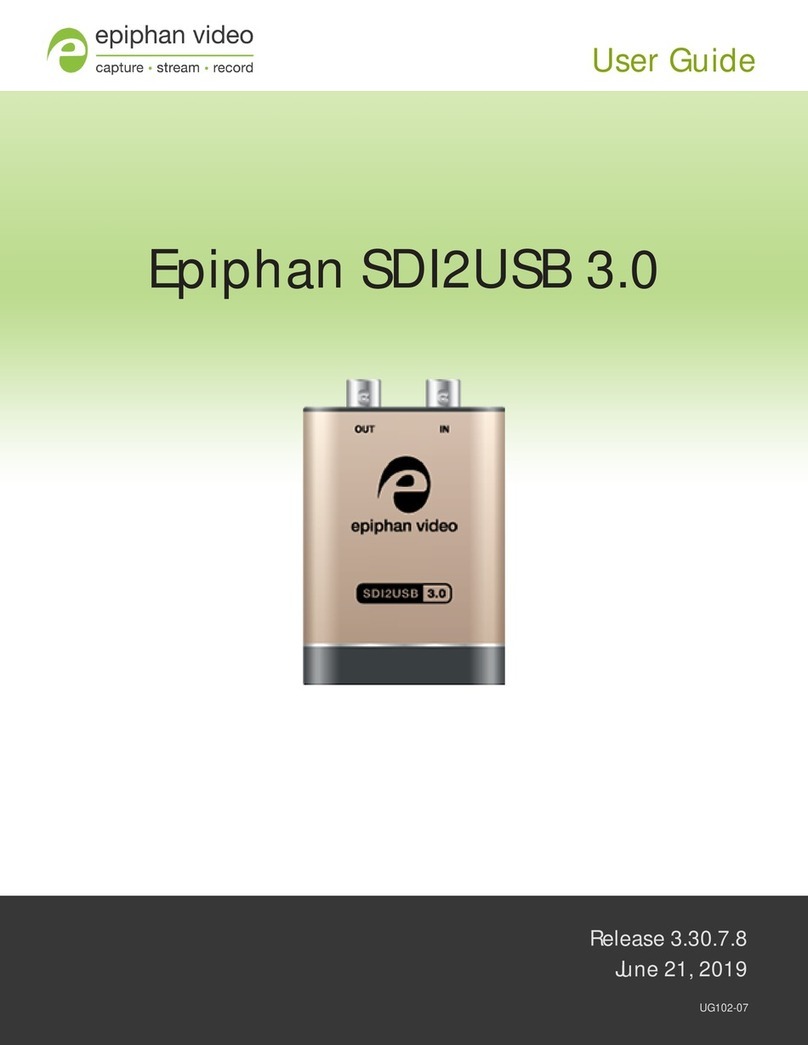epiphan video SDI2USB 3.0 user guide