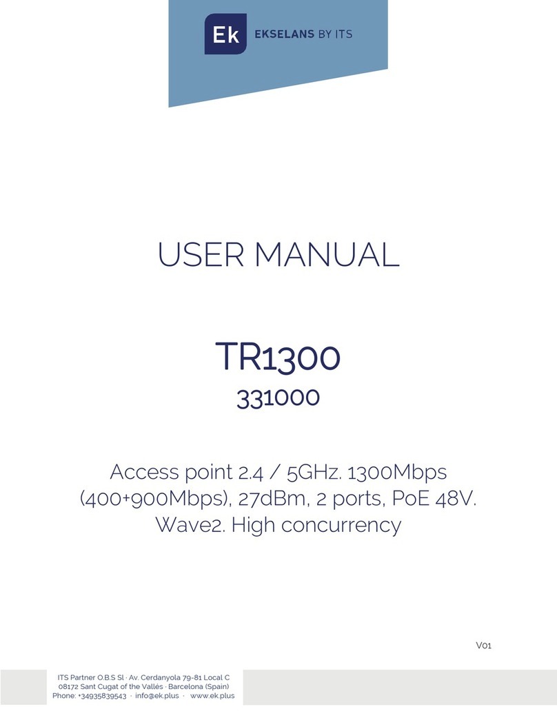 EK TR1300 user manual