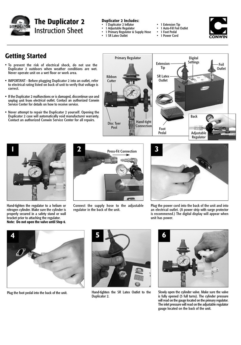 CONWIN Duplicator 2 User manual