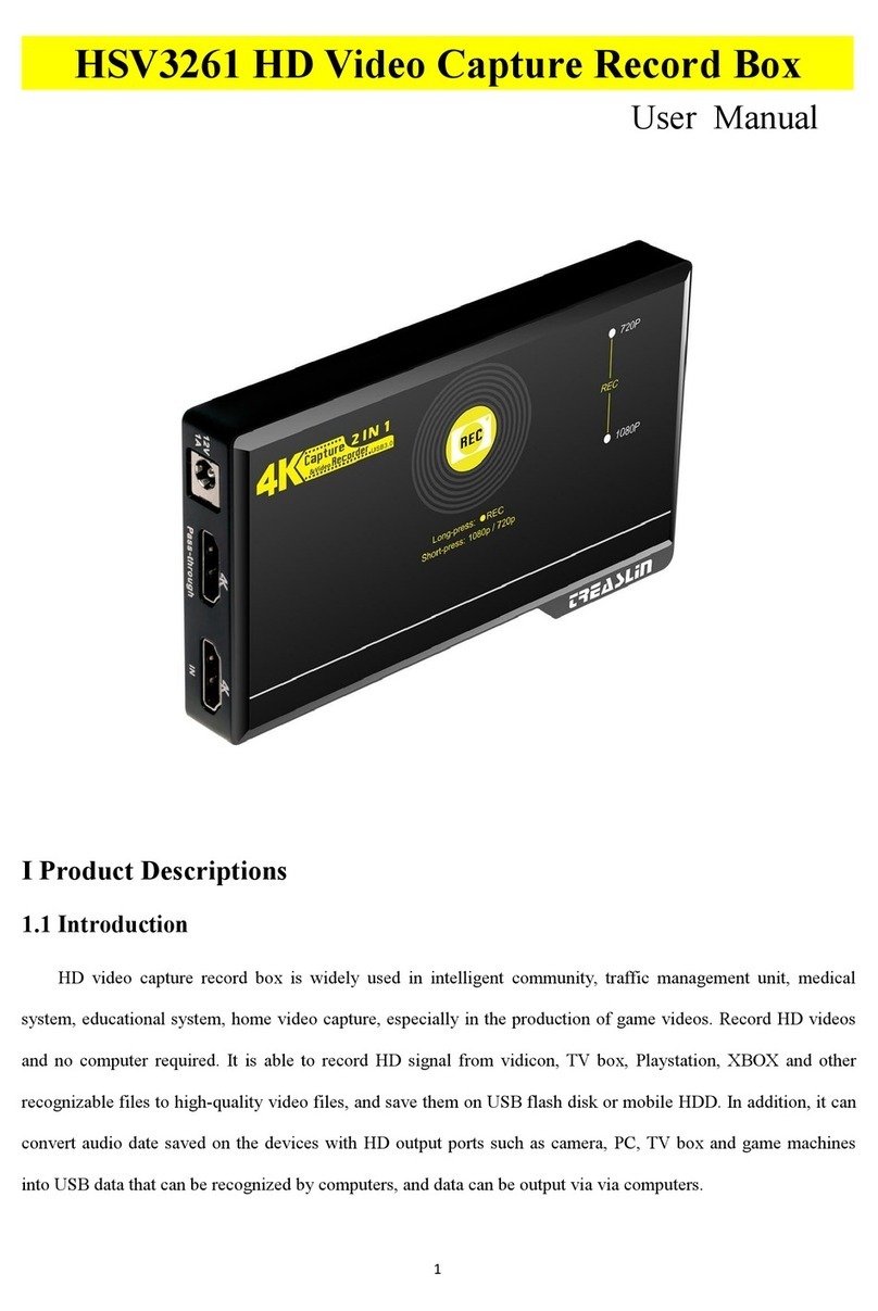 CREASLIN HSV3261 user manual
