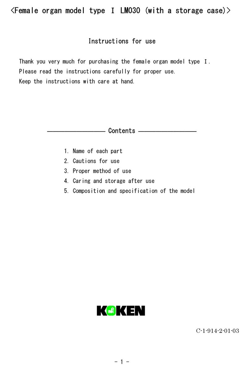 KOKEN LM030 Instructions for use