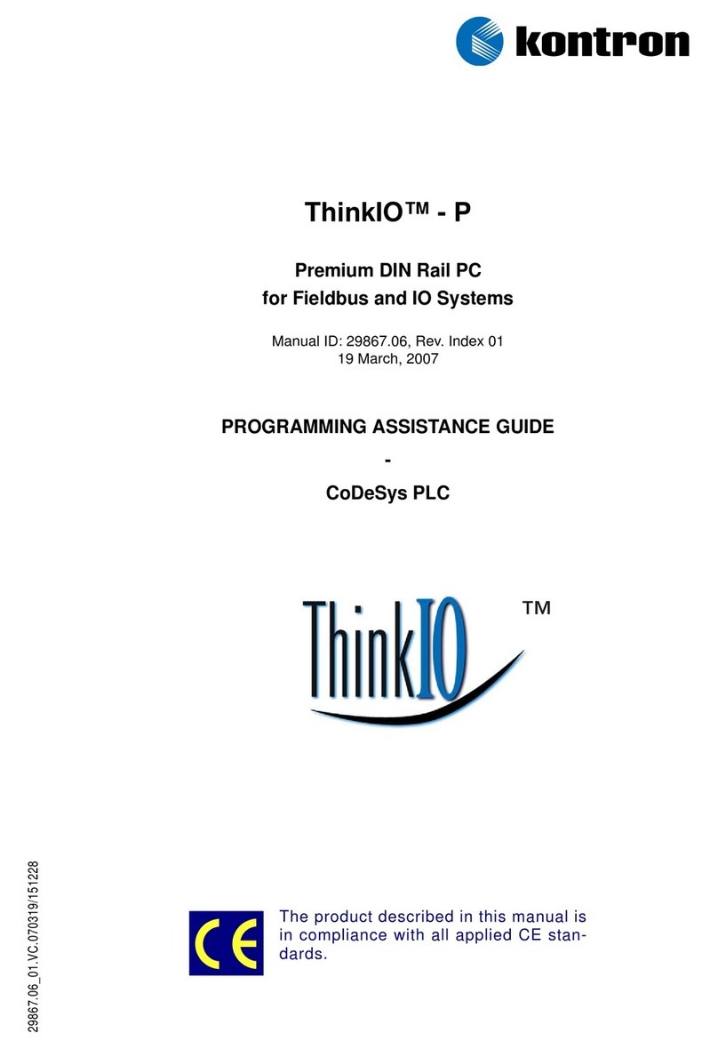 Kontron ThinkIO-P manual