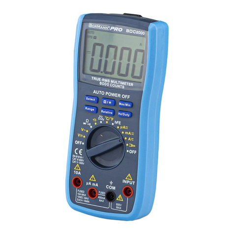 BorMann Pro BDC2000 user manual