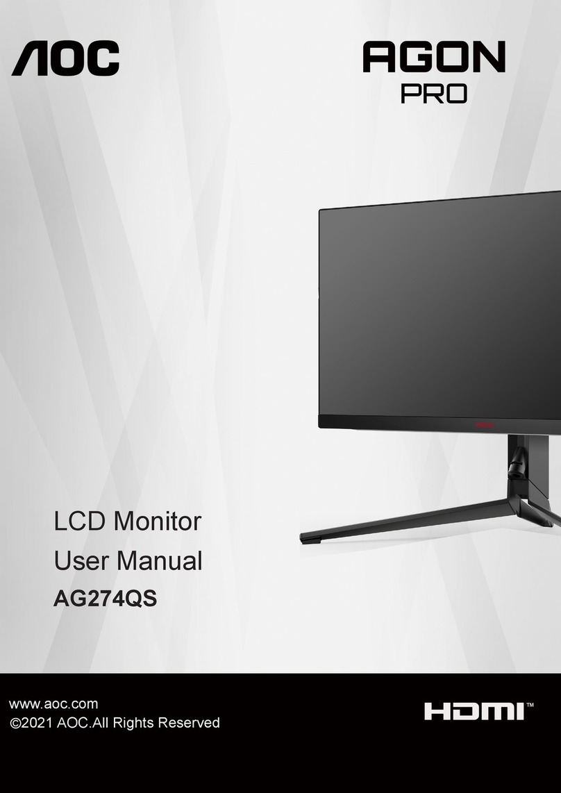 AOC AGON PRO AG274QS User manual