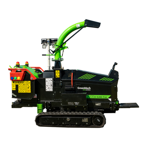 GreenMech EVO205D SAFE-Trak Operator's manual