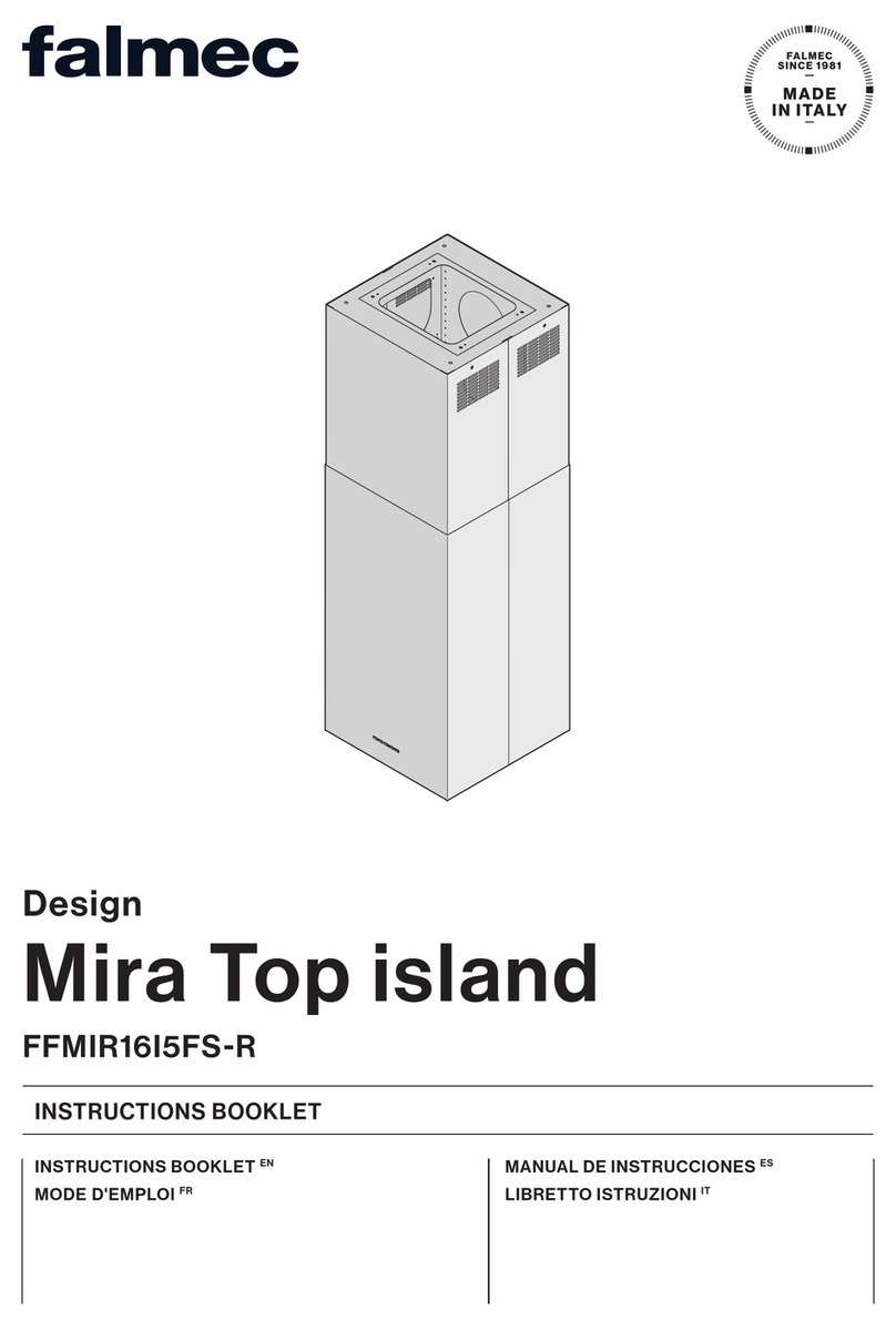 FALMEC Mira FFMIR16I5FS-R User manual