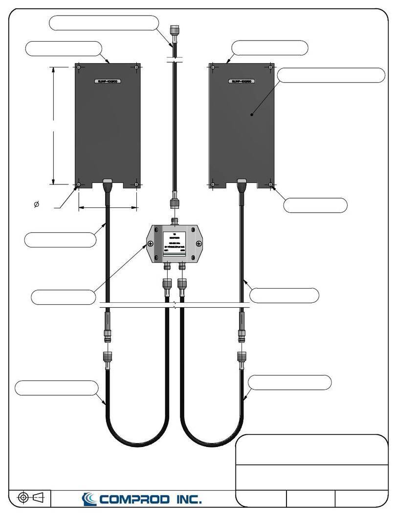 Comprod Communications BUMP-400900 quick start guide Comprod Communications BUMP-400900 quick start guide