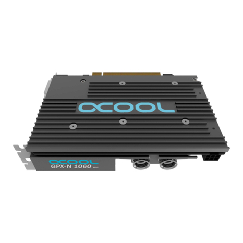 Alphacool GPX-N 1060-M05 User manual