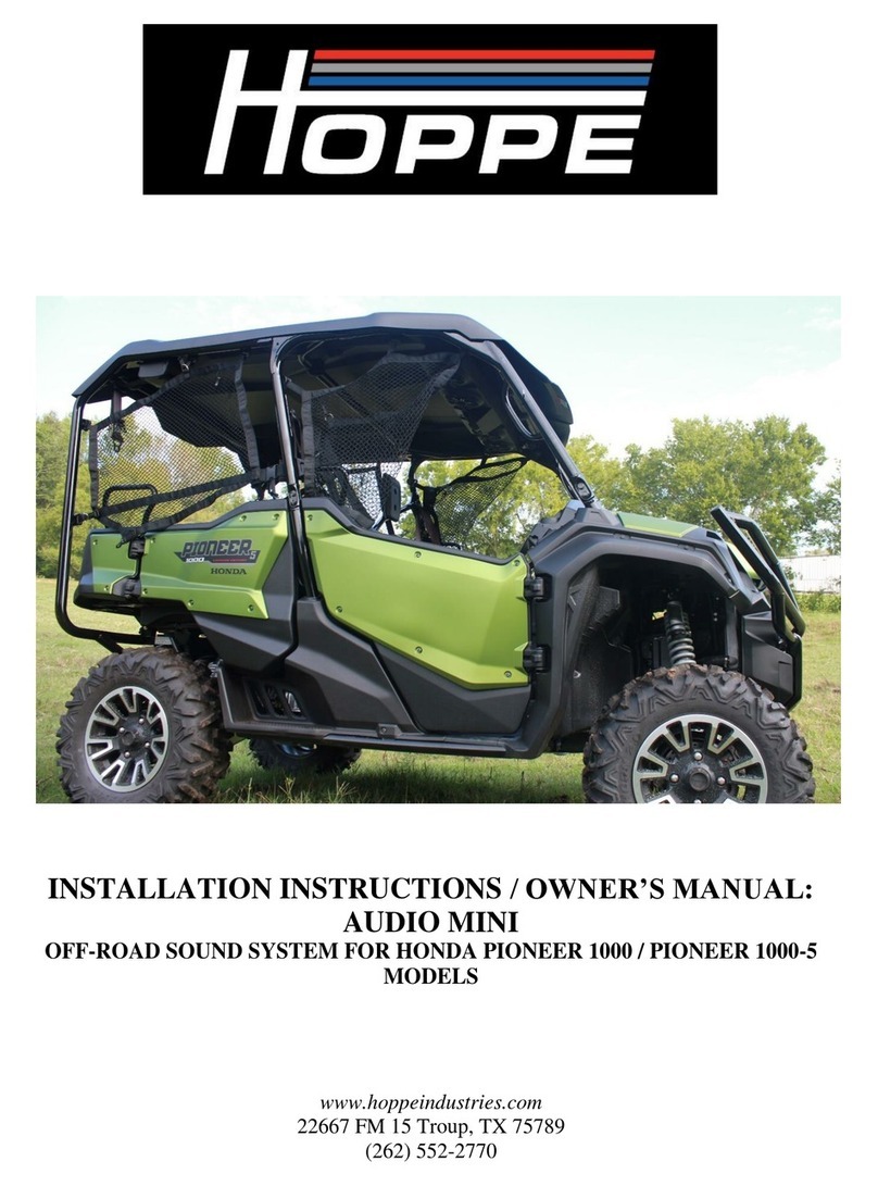 Hoppe AUDIO MINI Installation instructions & owner's manual