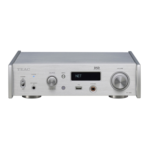 Teac NT-505-X User manual