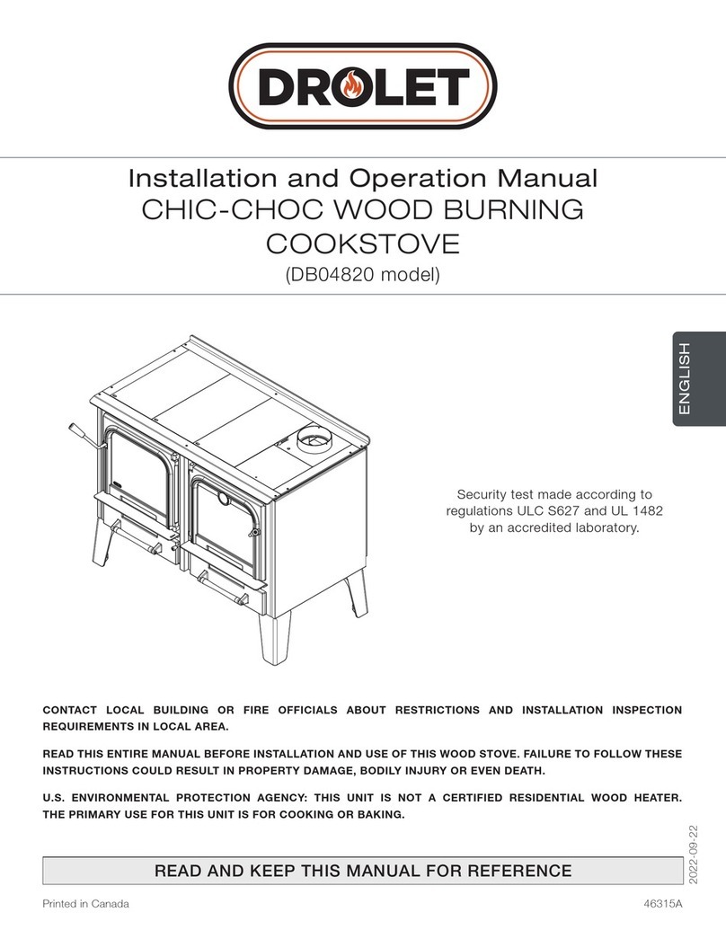 Drolet DB04820 User manual Drolet DB04820 User manual