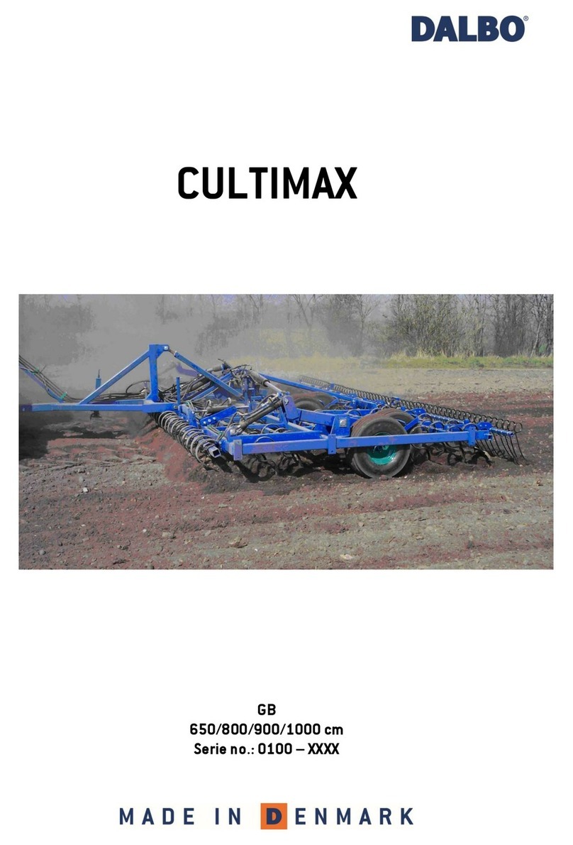 DALBO CULTIMAX 650 manual