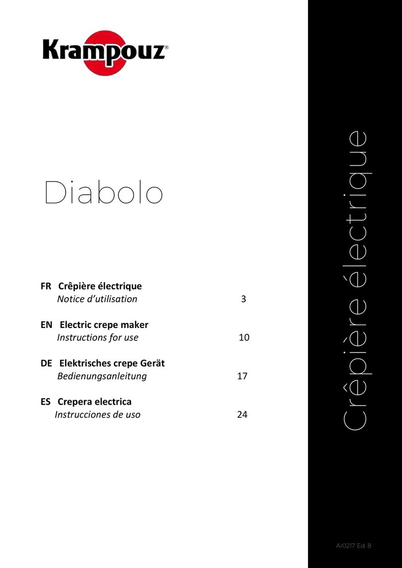 Krampouz Diabolo User manual Krampouz Diabolo User manual