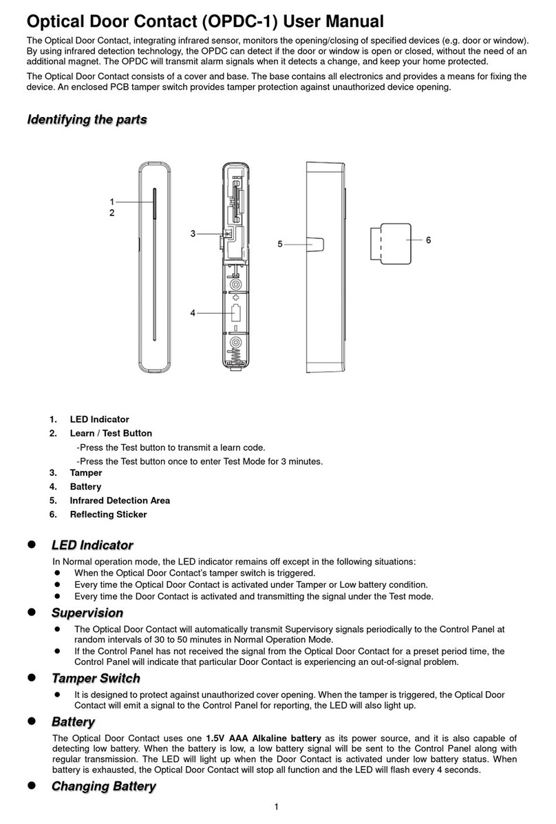 Climax OPDC-1 user manual