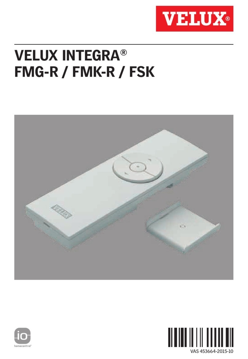 Velux Integra FMG-R manual