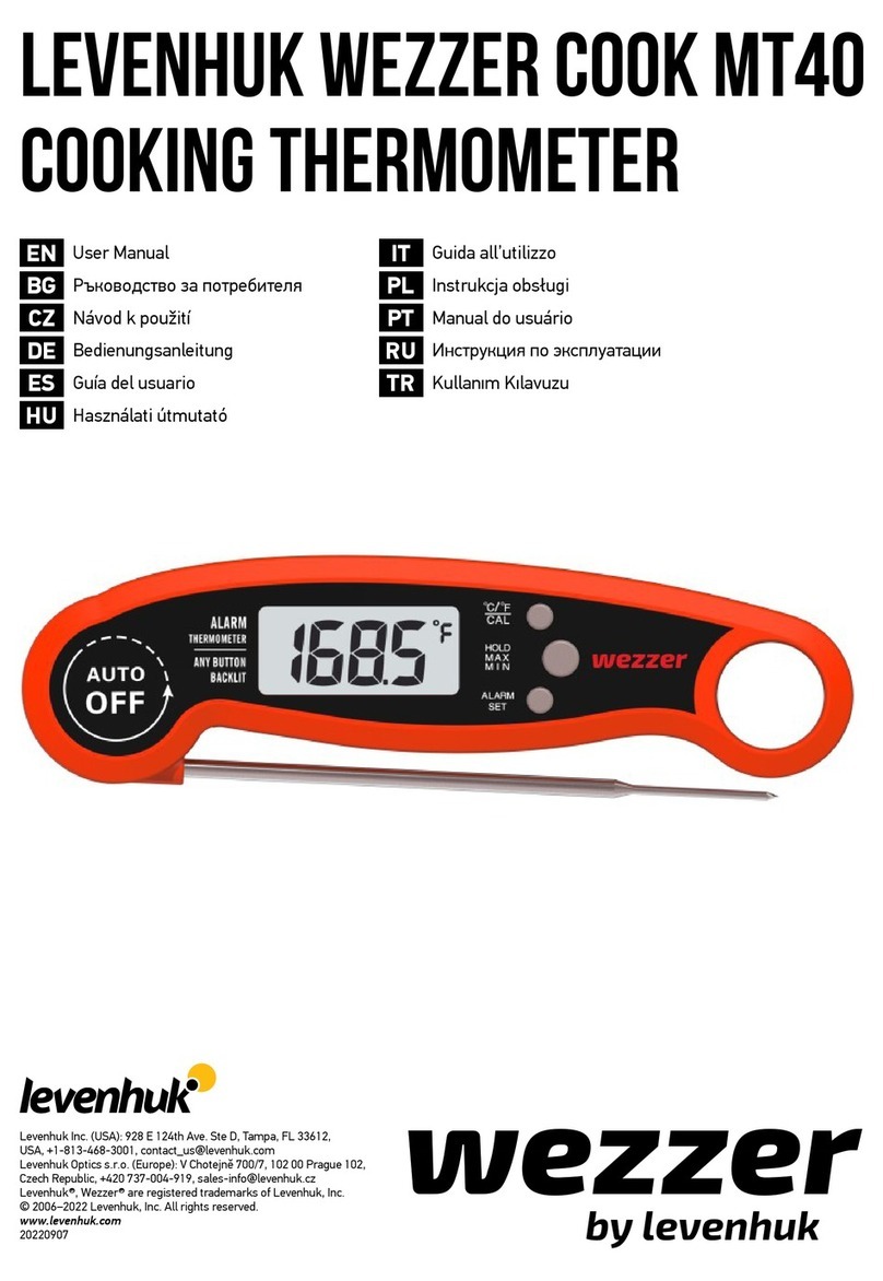 Levenhuk WEZZER COOK MT40 user manual