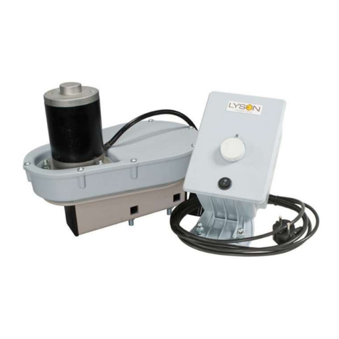 LYSON MINIMA ZESTAWM AD installation manual