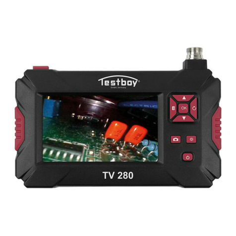Testboy TV 280 operating instructions Testboy TV 280 operating instructions