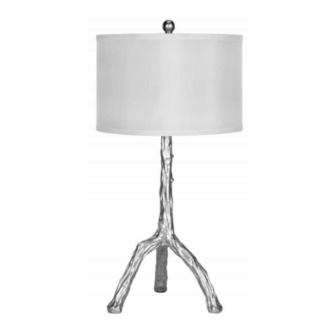 Safavieh Lighting SILVER BRANCH LIT4076B User manual