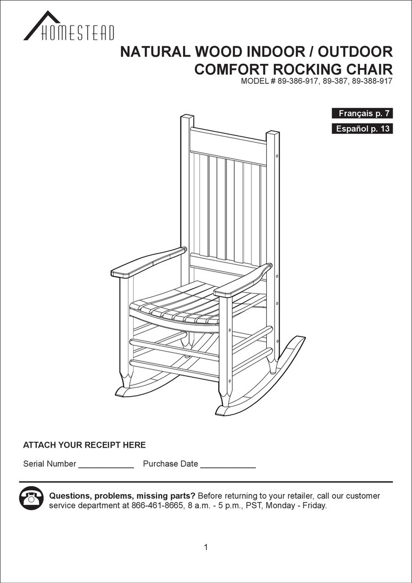 Homestead 89-386-917 manual