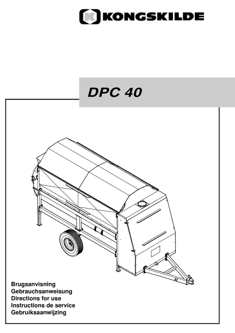 Kongskilde DPC 40 Manual