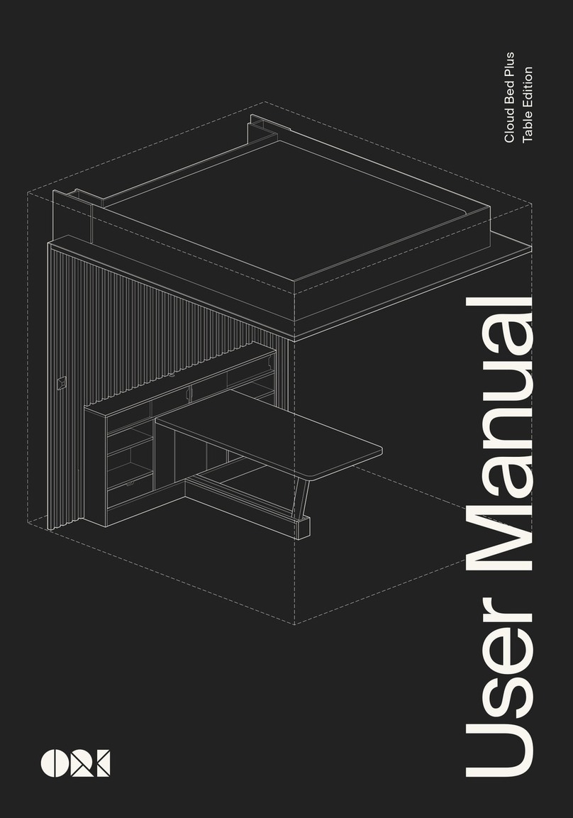 ORi Cloud Bed Plus Table Edition user manual