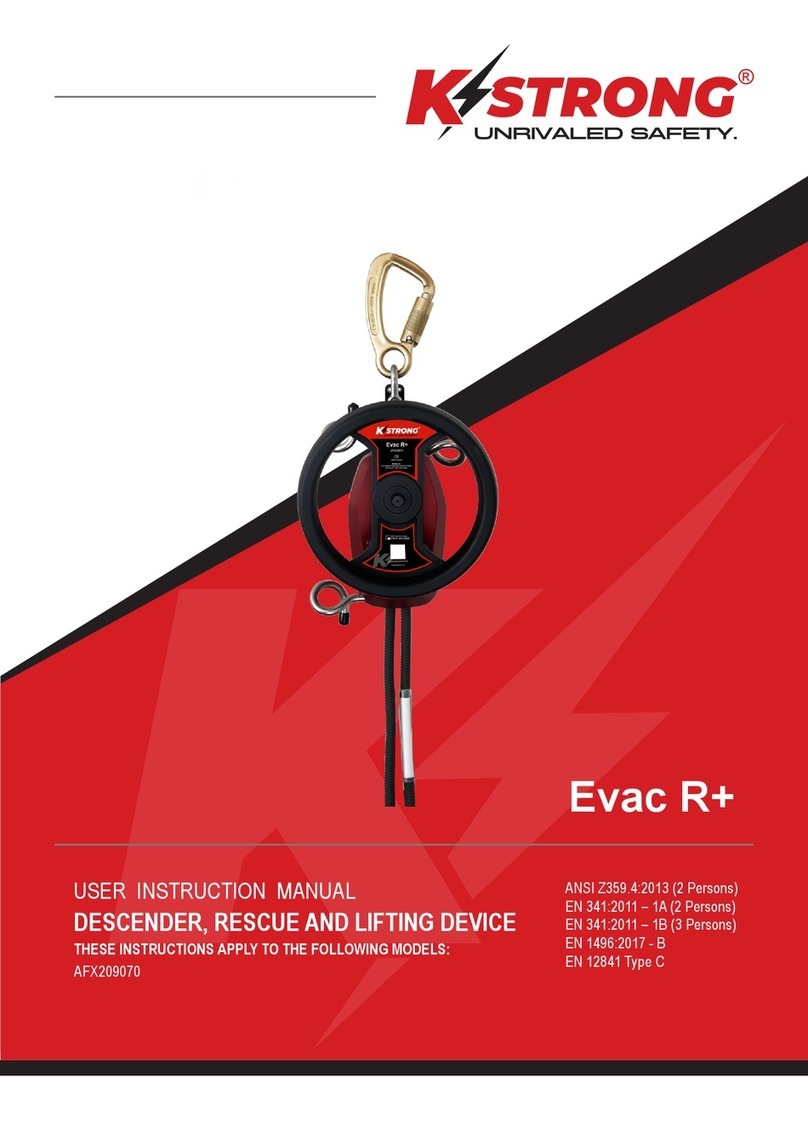 KStrong Evac R+ instruction manual