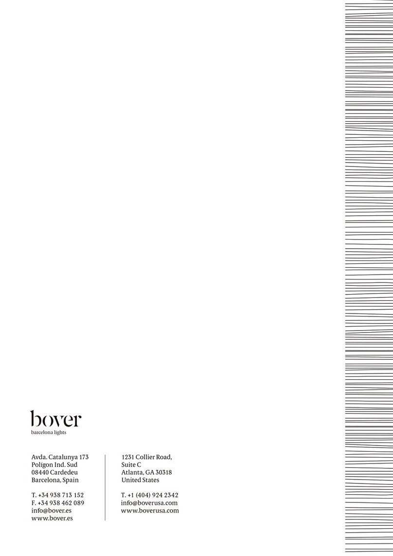 bover Nans R M /21/R quick start guide