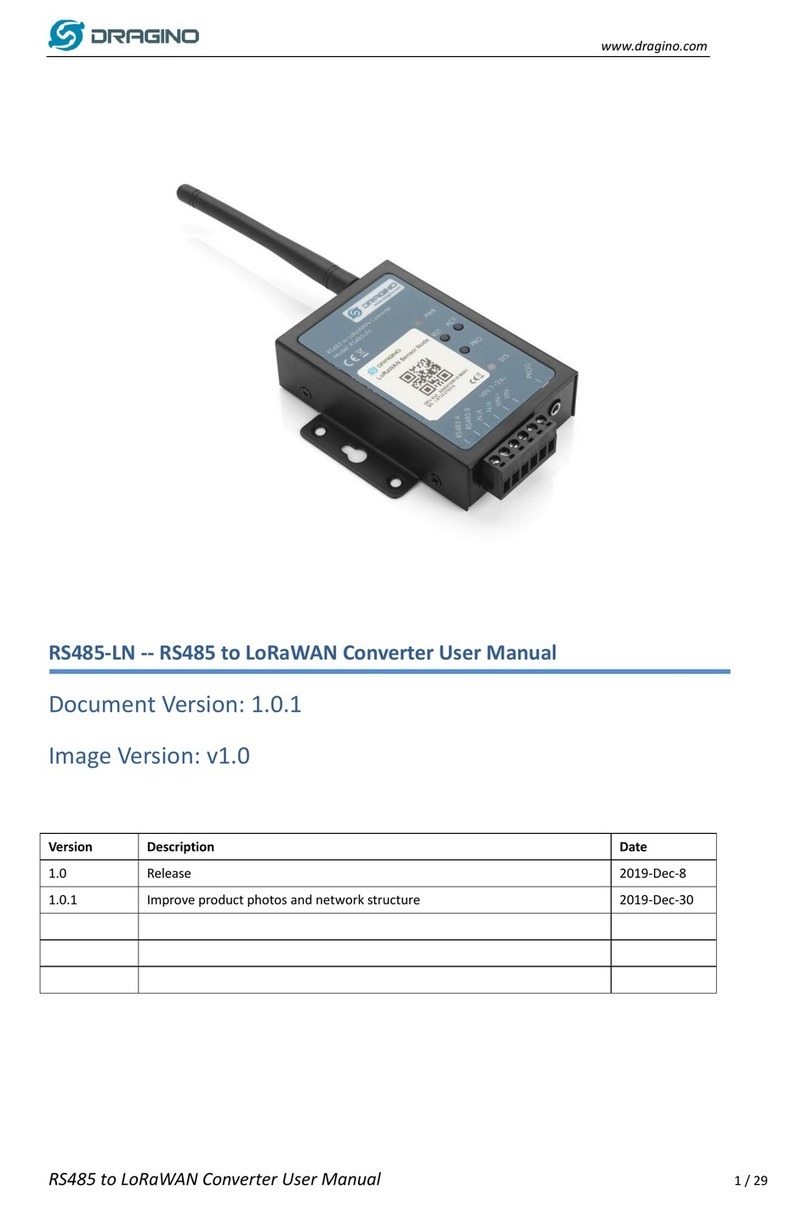 Dragino RS485-LN user manual