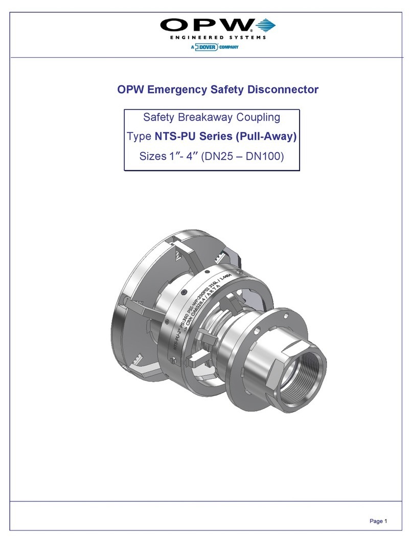 OPW NTS-PU Series quick start guide