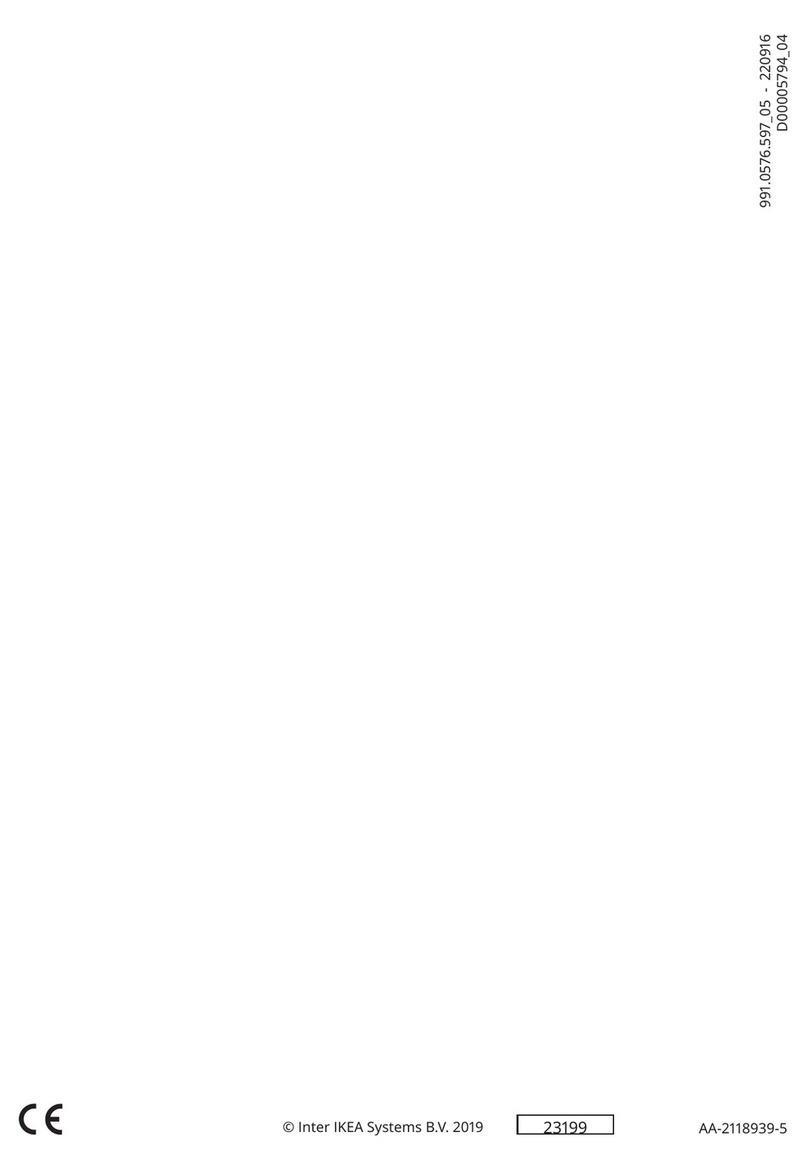 IKEA UNDERVERK 804.432.11 User manual