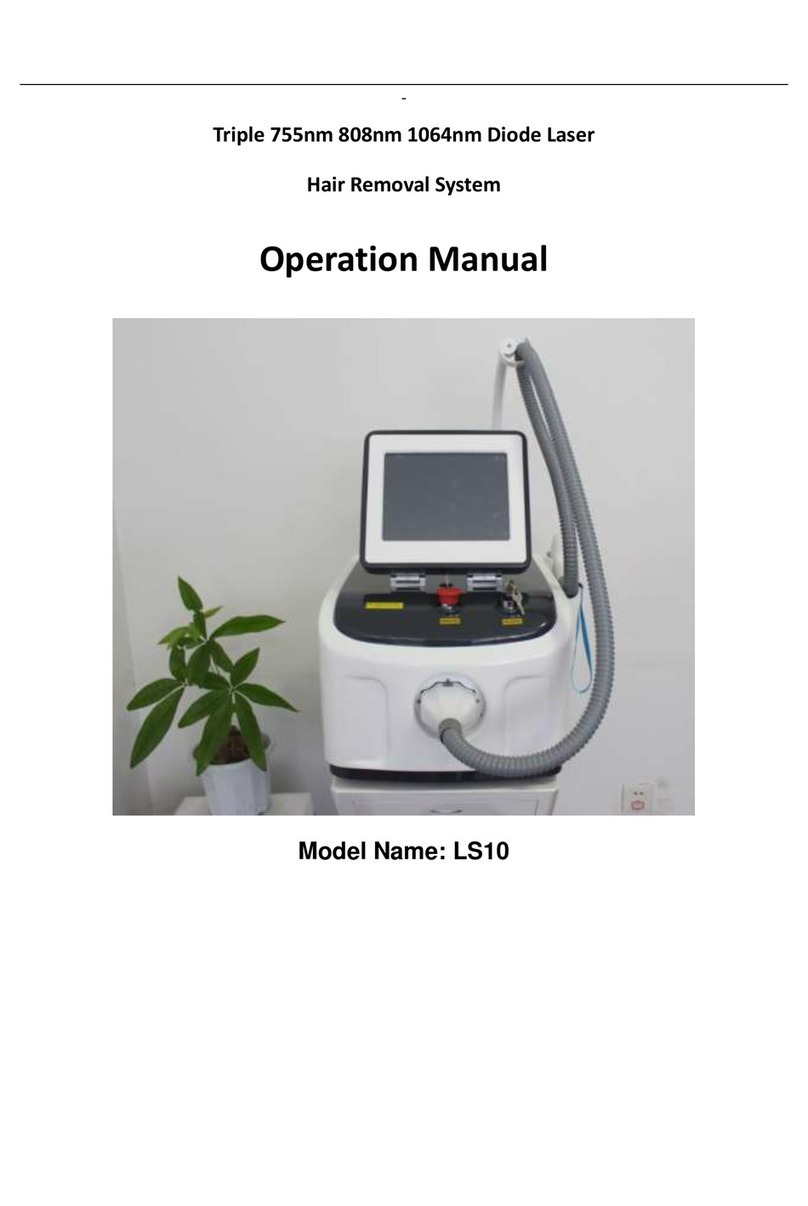 UK Beauty Machines LS10 Operation manual