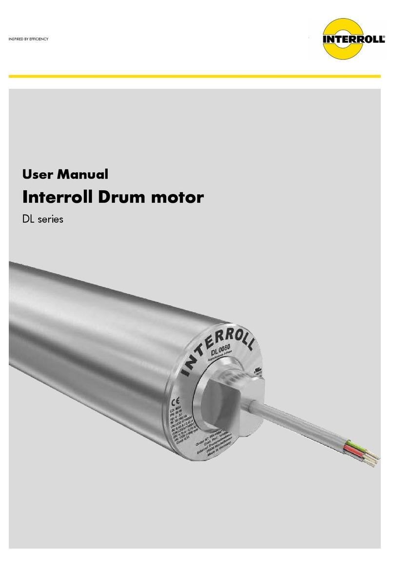 Interroll DL Series user manual