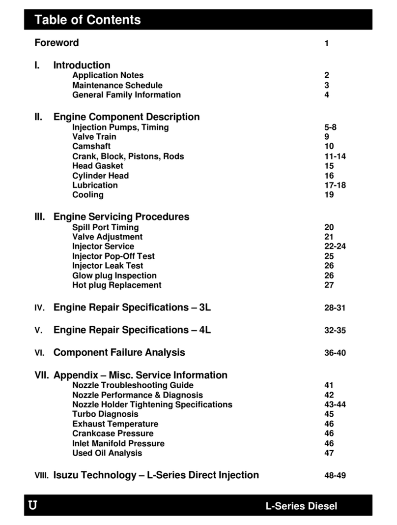Isuzu L Series User manual
