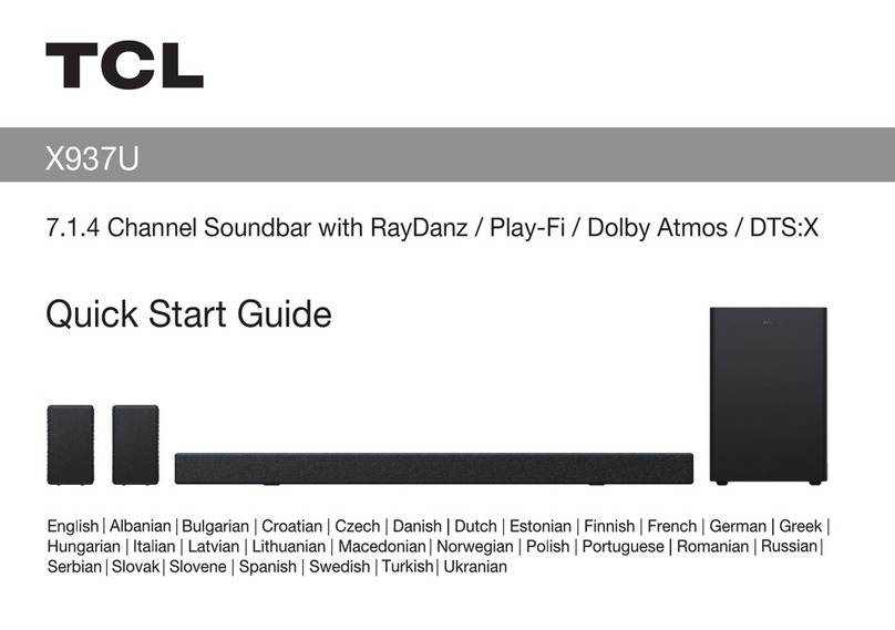 TCL X937U quick start guide
