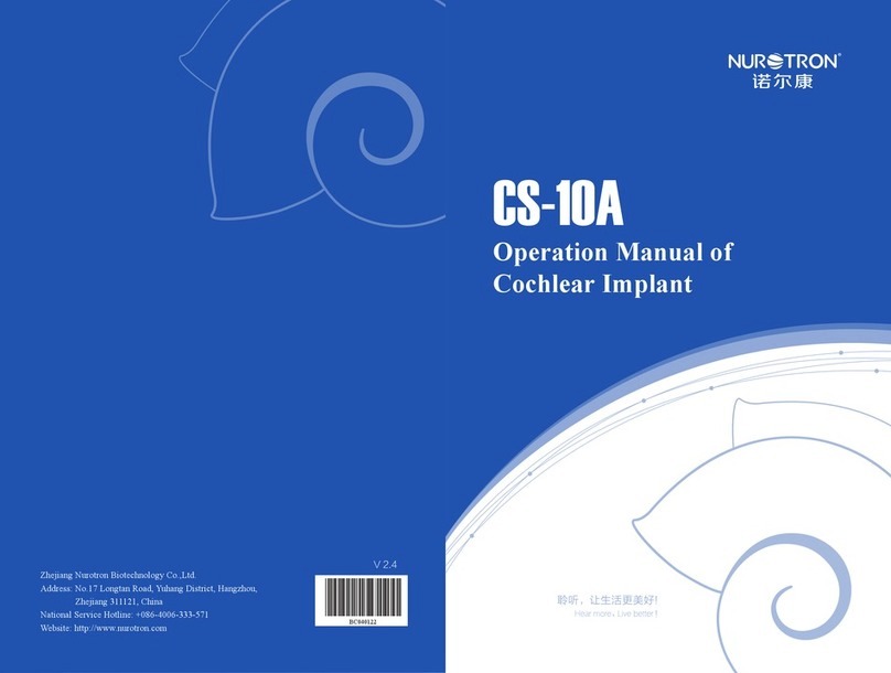 NUROTRON CS-10A Operation manual