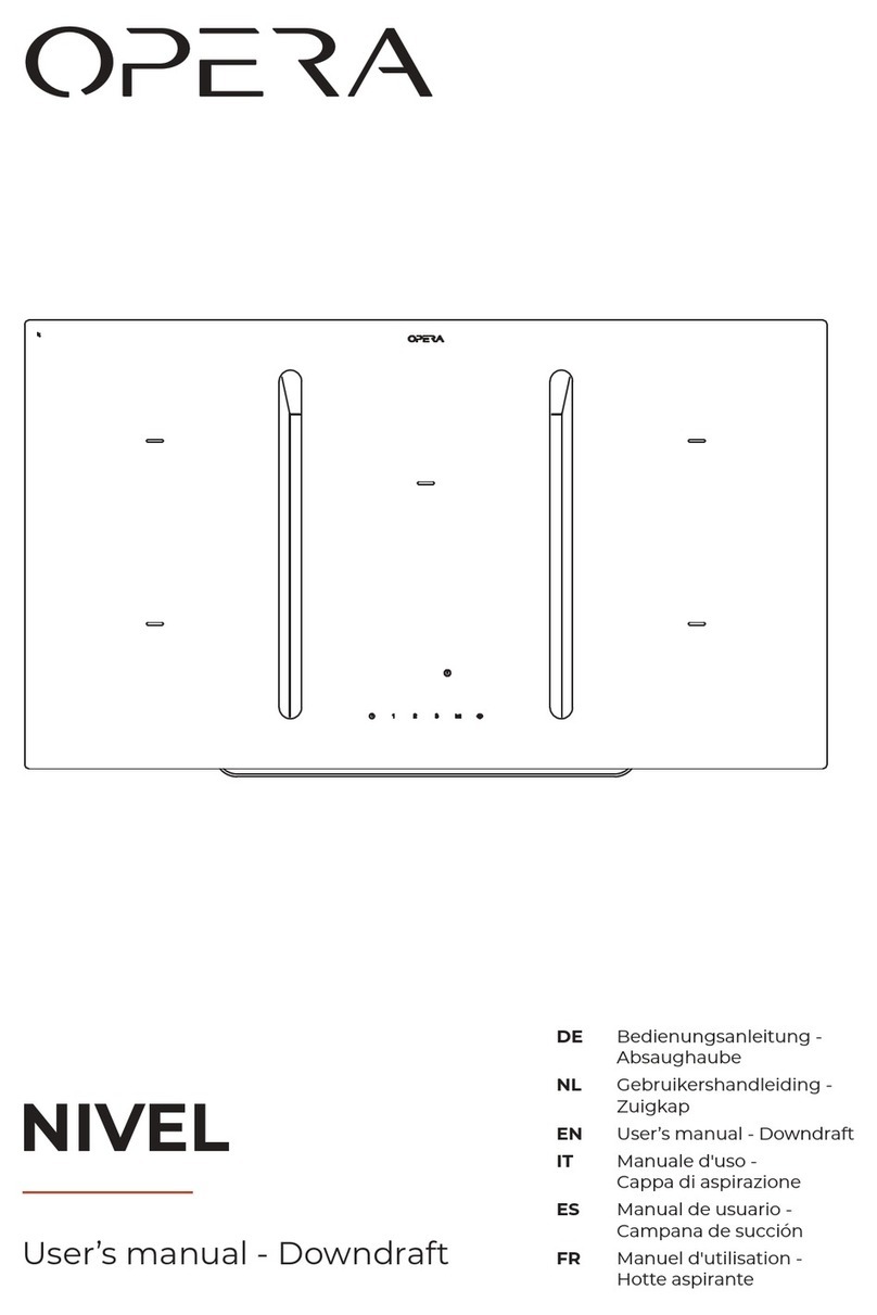 Opera NIVEL DNI93 Series user manual