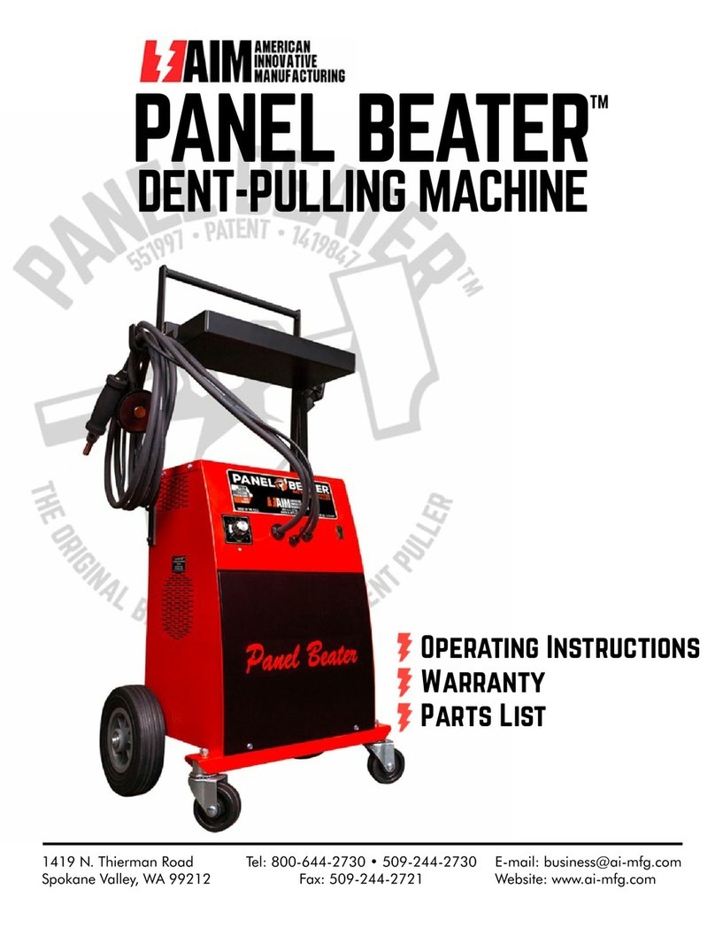 Aim PANEL BEATER PB-1000 product manual