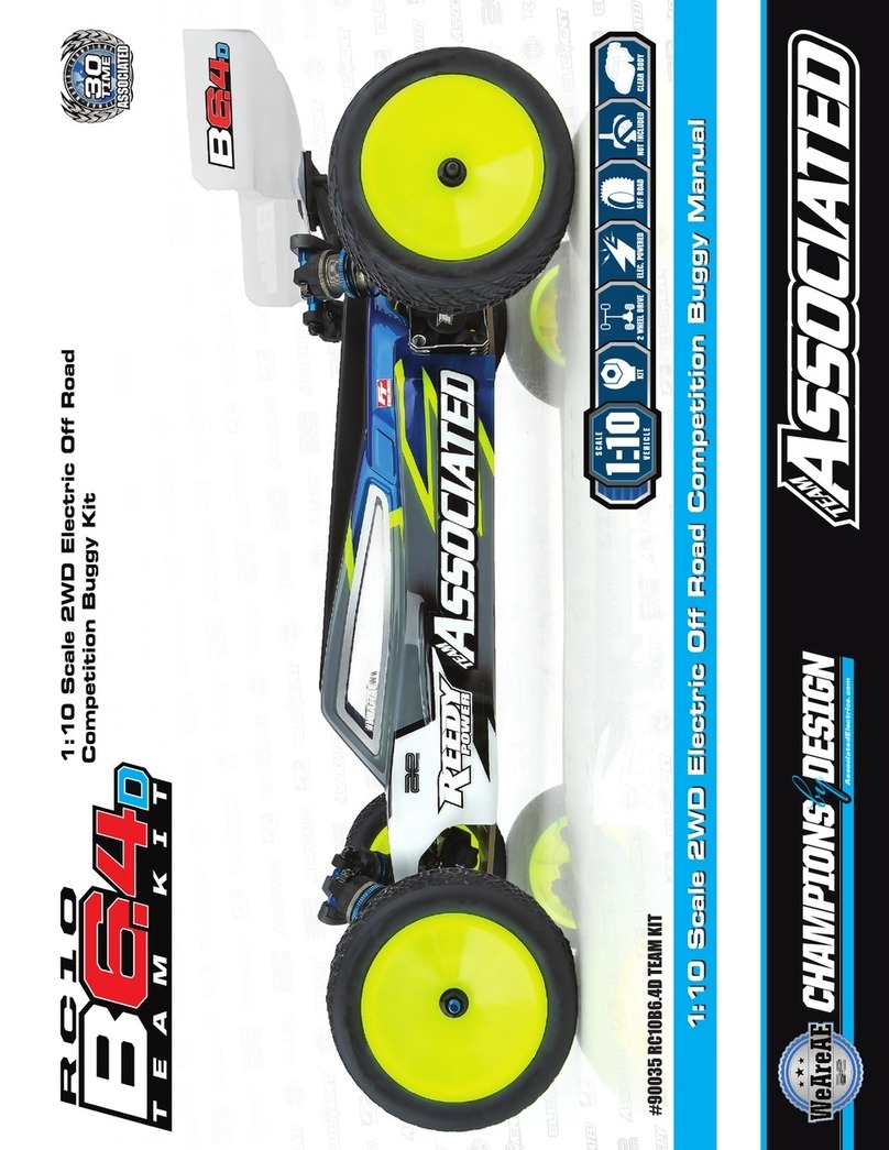 Associated Electrics RC10 B6.4D TEAM KIT User manual